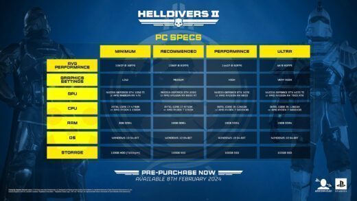 Helldivers II es gold y presenta trailer de lanzamiento