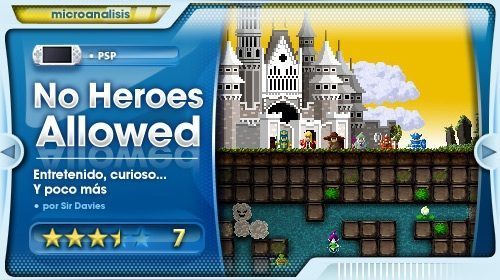 Análisis de No Heroes Allowed para PSP/PSP Go